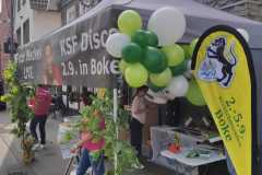 Infostand Stadt-u. Spargelfest Delbrück (22-Mai-2022)