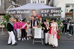 Infostand Stadt-u. Spargelfest Delbrück (22-Mai-2022)