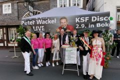 Infostand Stadt-u. Spargelfest Delbrück (22-Mai-2022)