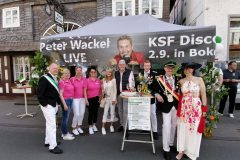 Infostand Stadt-u. Spargelfest Delbrück (22-Mai-2022)