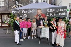 Infostand Stadt-u. Spargelfest Delbrück (22-Mai-2022)